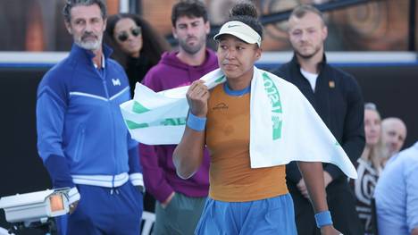 Naomi Osaka gab im Finale auf