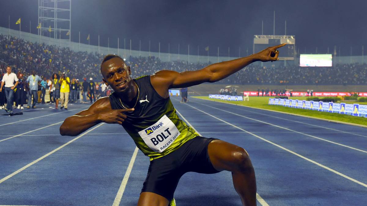 RANG 10 - USAIN BOLT (LEICHTATHLETIK, 2 PROZENT): Achtfacher Olympiasieger, 9 WM-Goldmedaillen, Weltrekordhalter über 100 Meter und 200 Meter