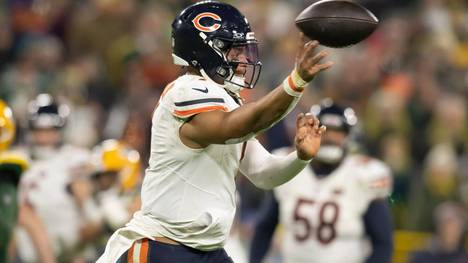 Quarterback Justin Fields wechselte von den Chicago Bears zu den Pittsburgh Steelers