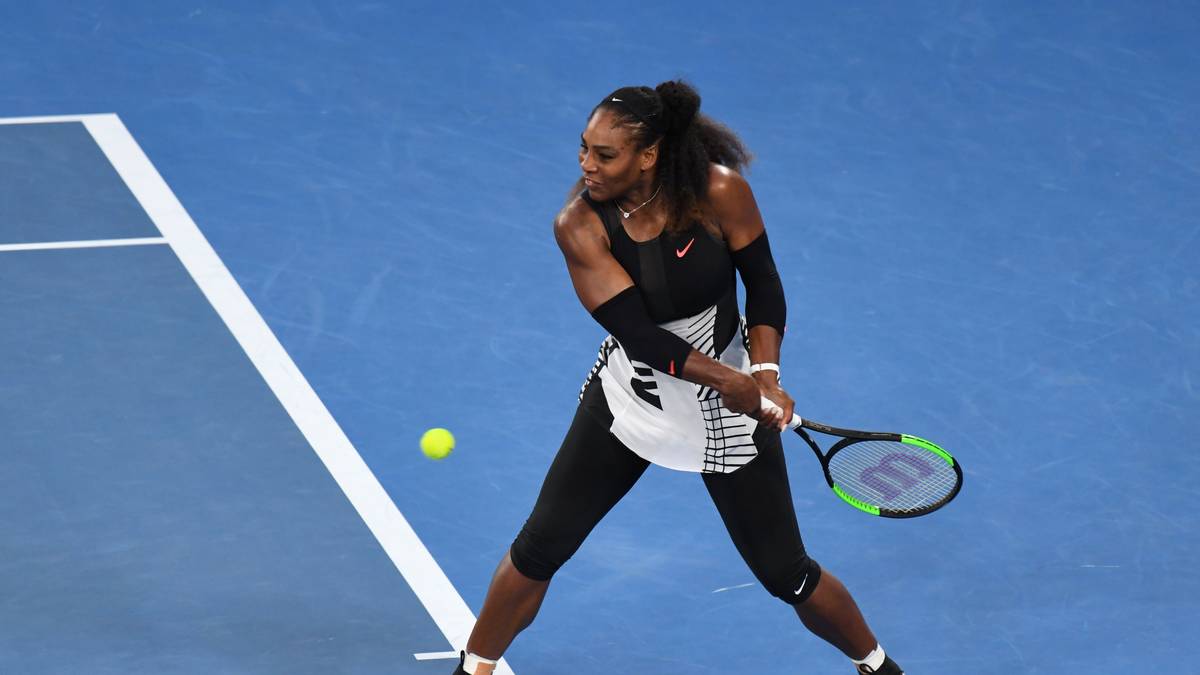 Kurz vor ihrer Babypause holt sich Williams in diesem Dress den Australian-Open-Titel 2017