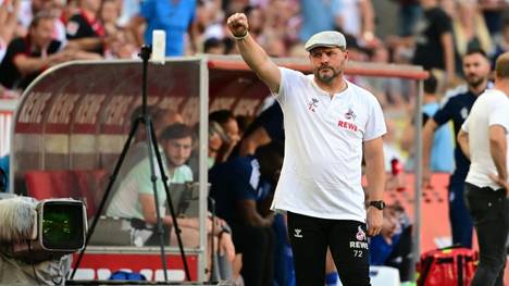 Köln-Trainer Steffen Baumgart macht seinem Ärger Luft
