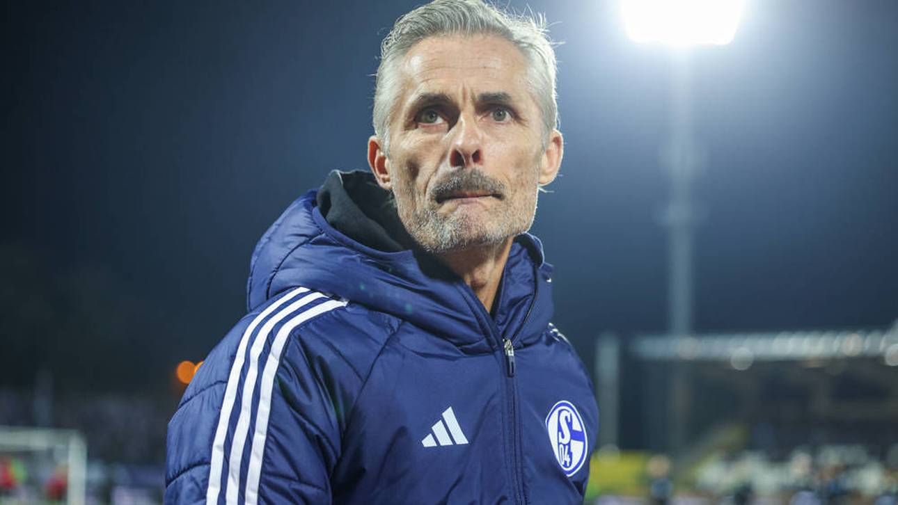 Für Kees van Wonderen war die Partie in Ulm das vierte Pflichtspiel als Schalke-Trainer