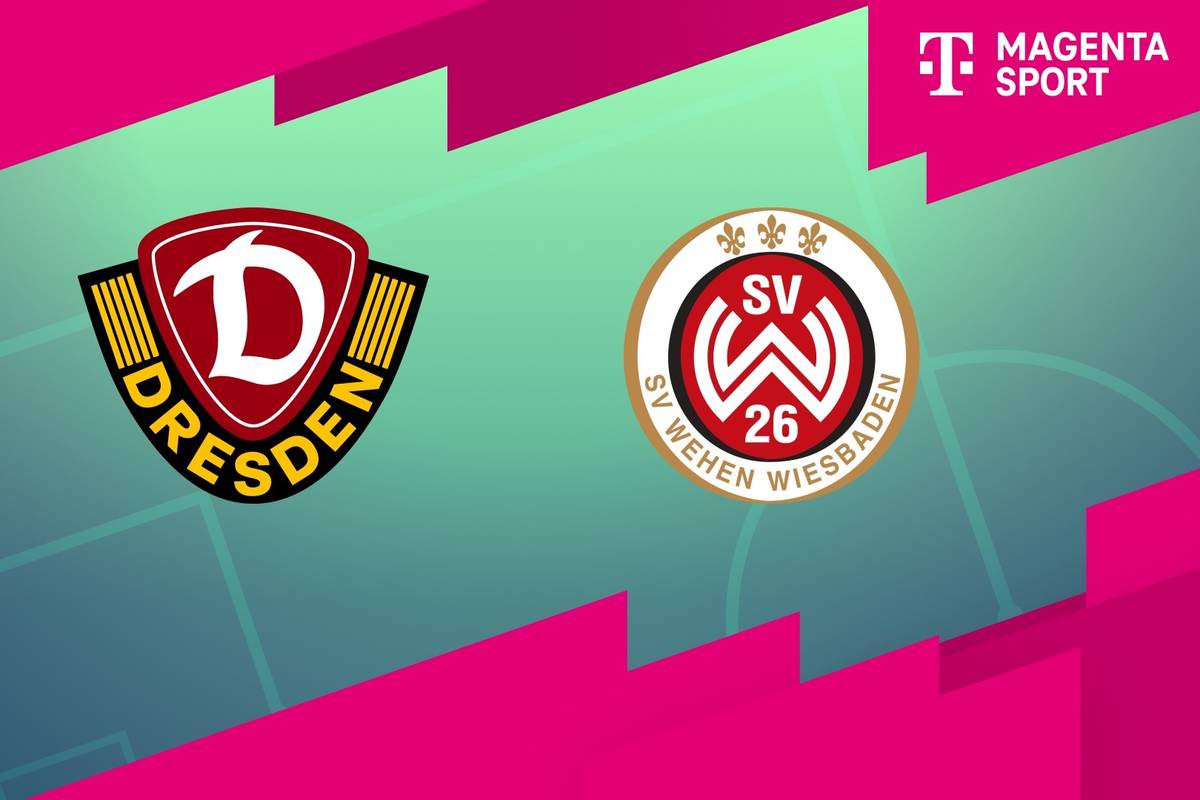 Dynamo Dresden - SV Wehen Wiesbaden: Tore und Highlights | 3. Liga