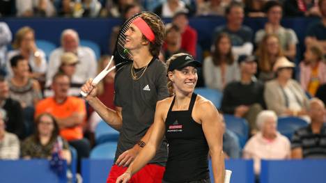 Alexander Zverev und Angelique Kerber wollen sich bei den US Open wieder auf Tennis konzentrieren
