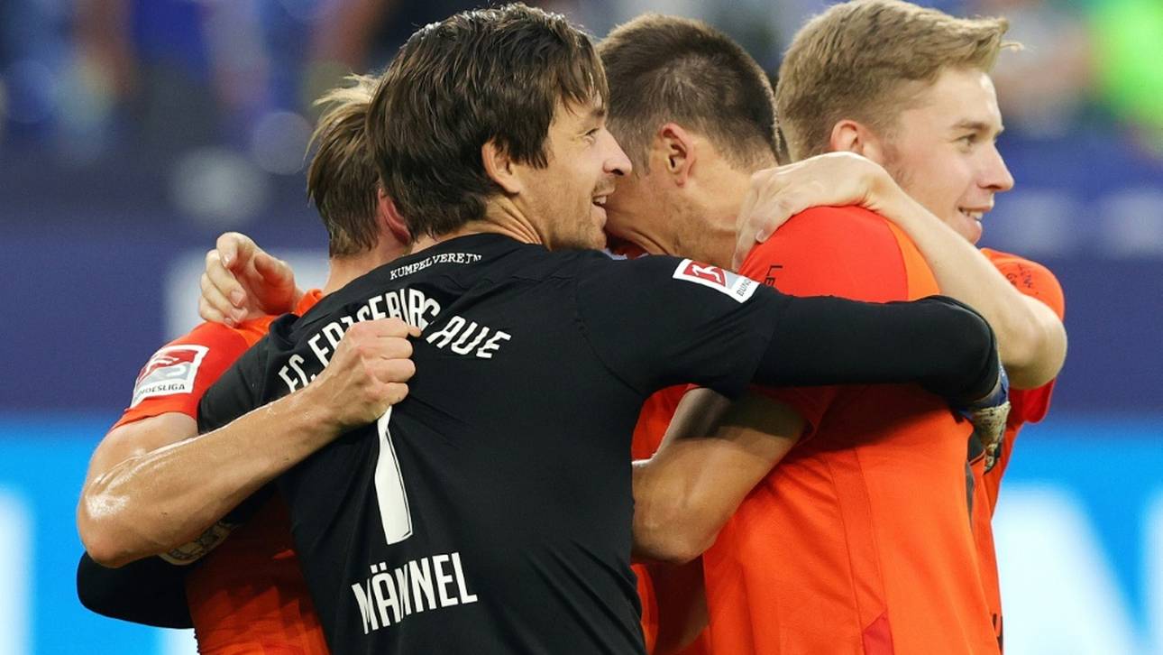 Die Hoffnung lebt: Aue darf wieder auf Klassenerhalt hoffen