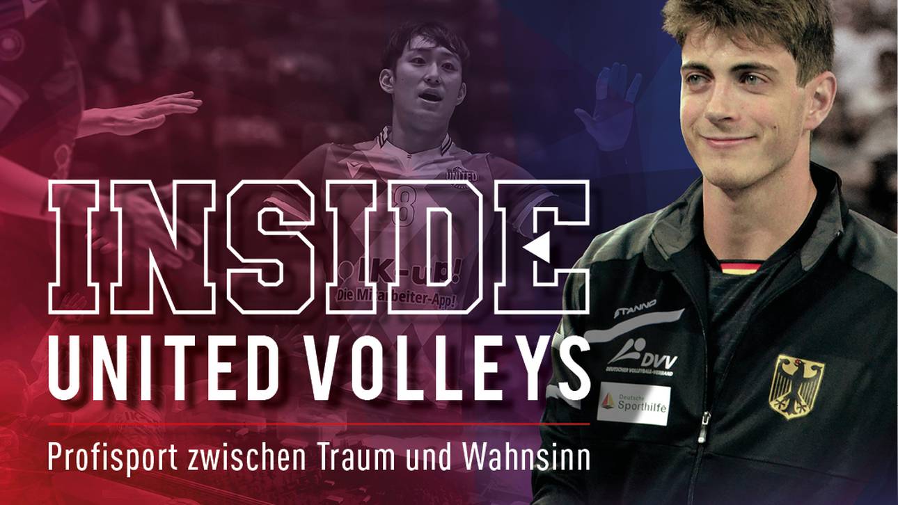 Einzigartige Einblicke ins Innenleben eines Volleyballklubs: SPORT1 zeigt Doku-Serie „Inside United Volleys: Profisport zwischen Traum und Wahnsinn“