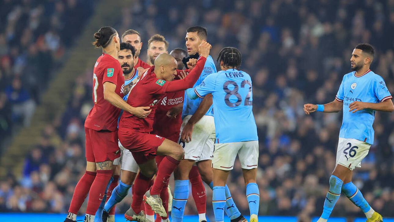 Handgemenge! Gündogan mittendrin
