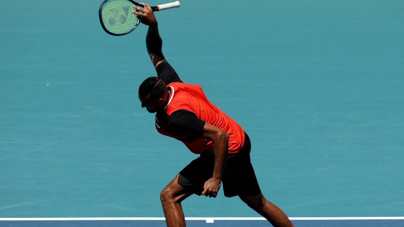 Kyrgios nach neuem Ausraster bestraft
