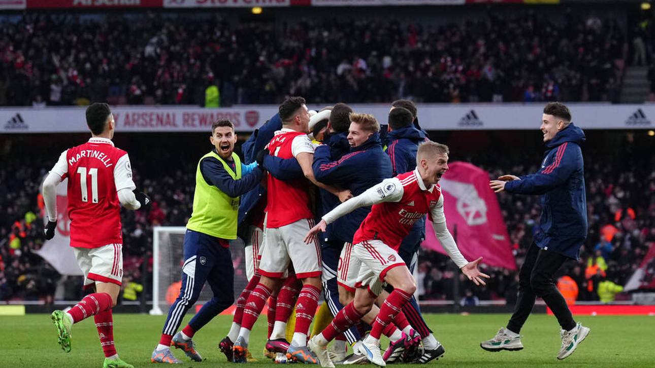 Arsenal-Wahnsinn nach Blitztor