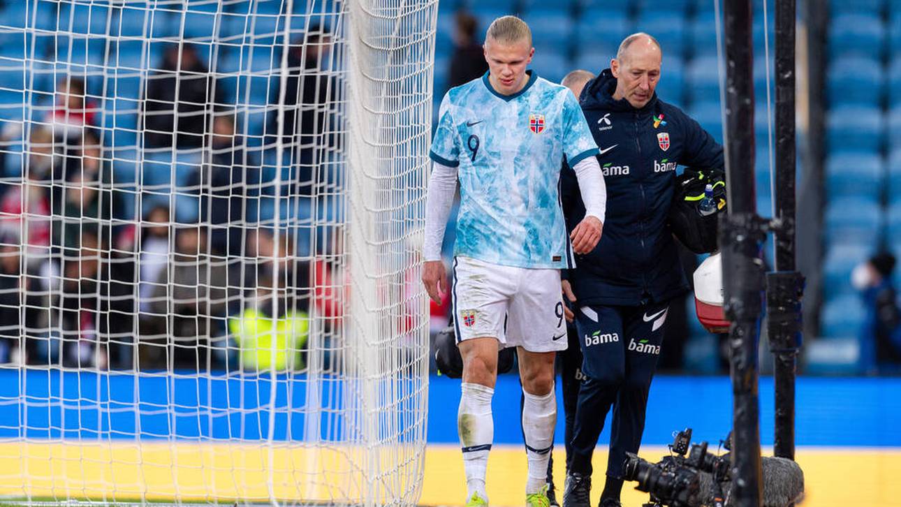 „Blut an Knöcheln“: Haaland raus