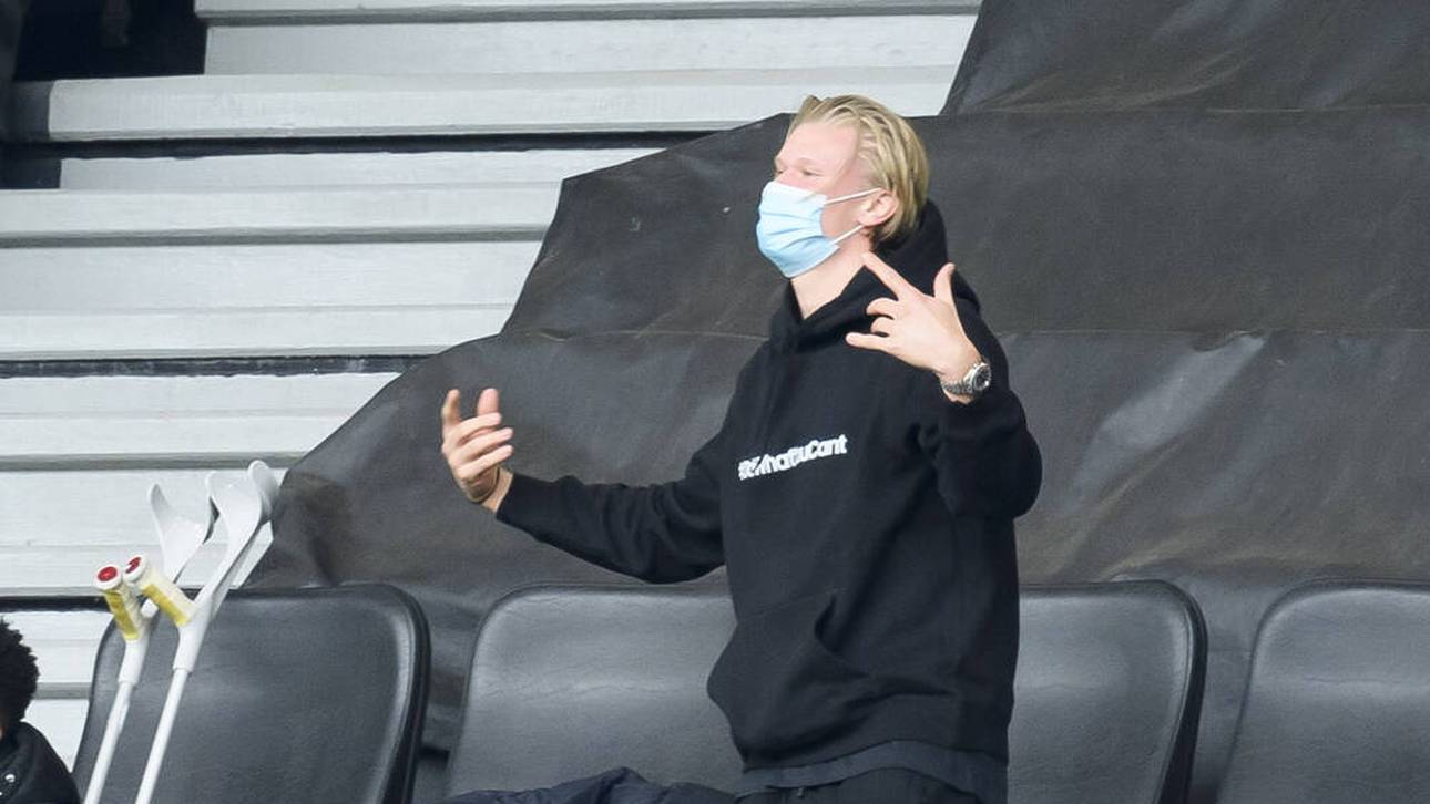 BVB zittert um Haaland