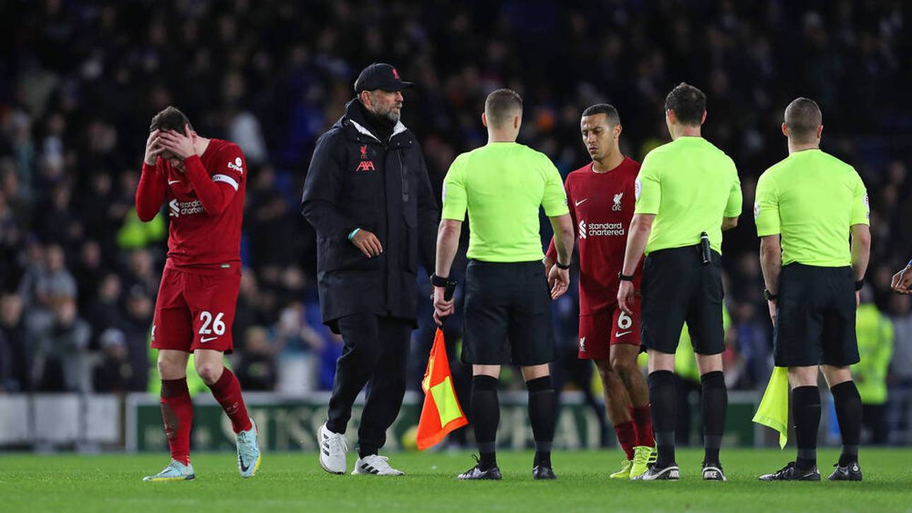 Jürgen Klopp und Liverpool gingen gegen Brighton unter