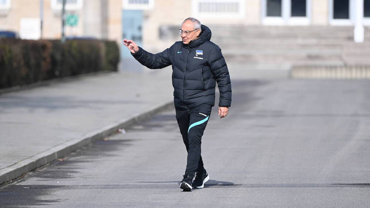 Magath bittet zum ersten Hertha-Training