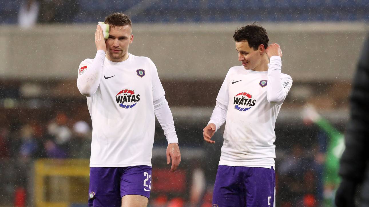 Bittere Nachspielzeit für Aue