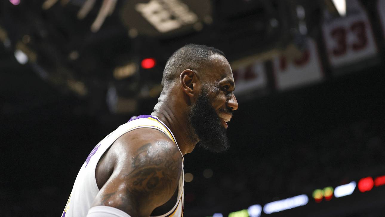 So feiert LeBron den OBJ-Touchdown