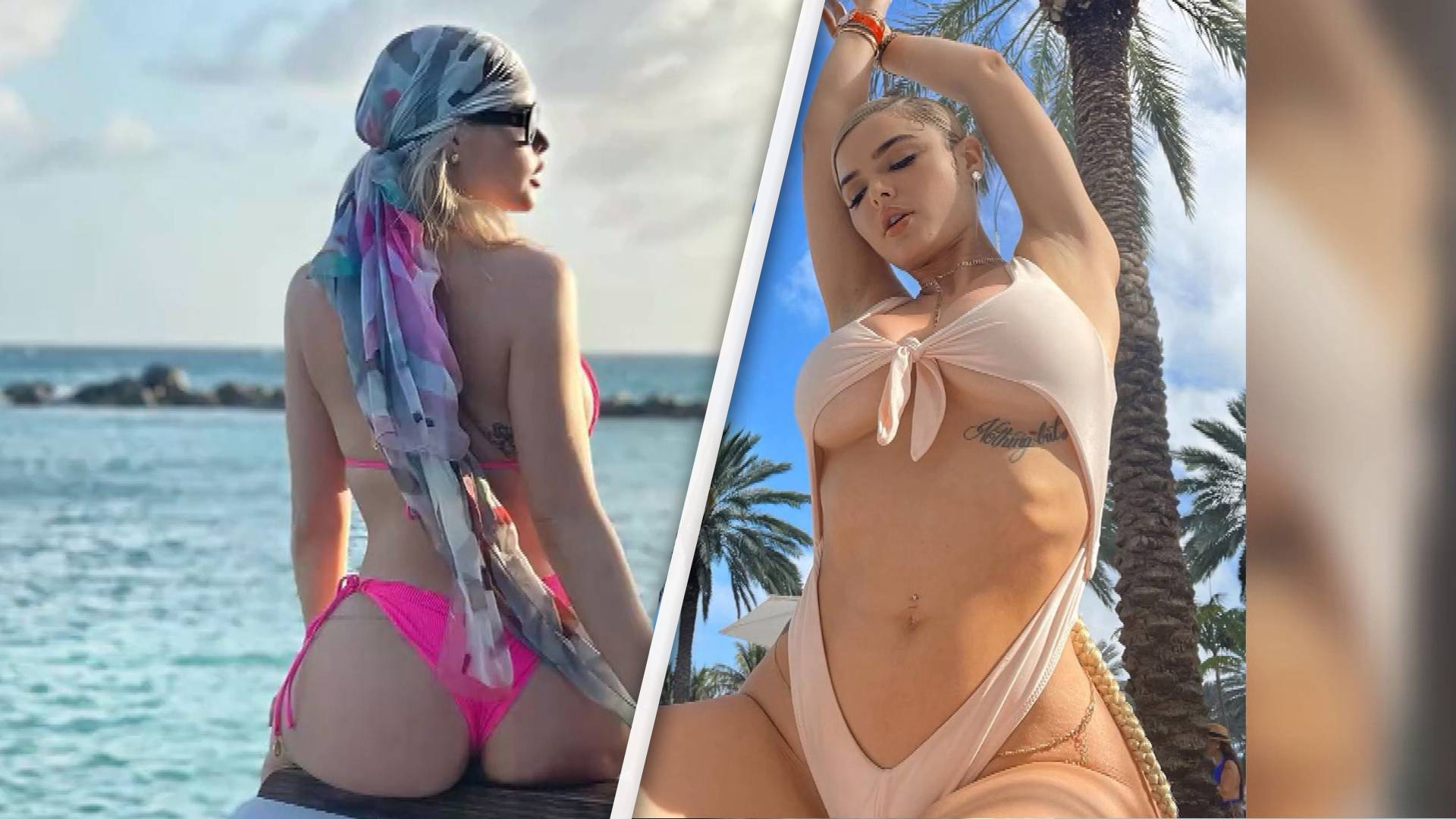 Heisse Bikinifotos Mayweather Freundin Anna Monroe Schickt Urlaubsgrusse