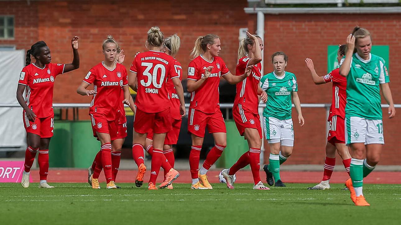 Bayern-Frauen schießen Bremen ab
