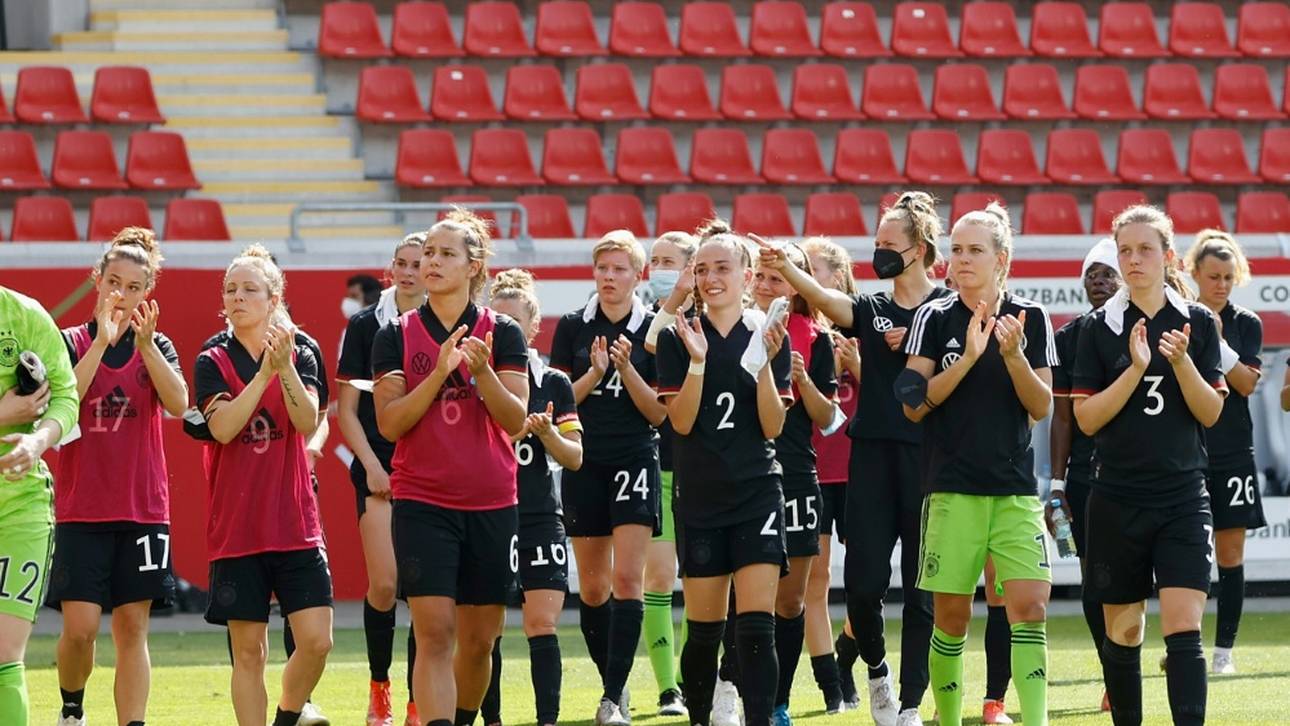 DFB-Frauen verteidigen Platz zwei