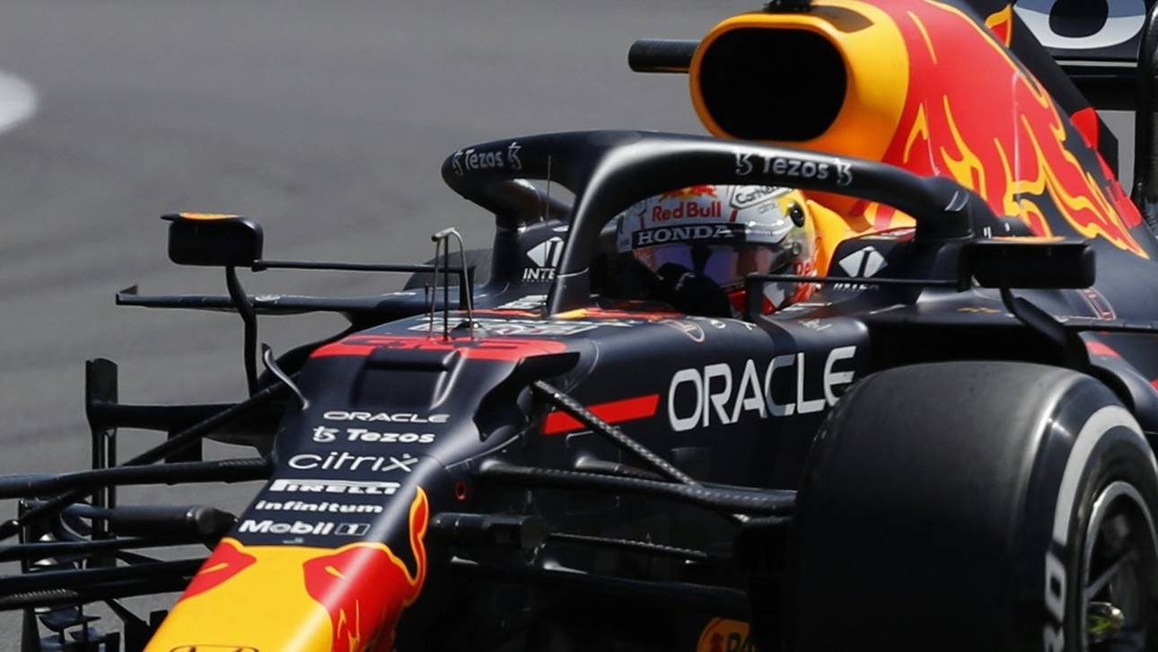 Verstappen im Training stark