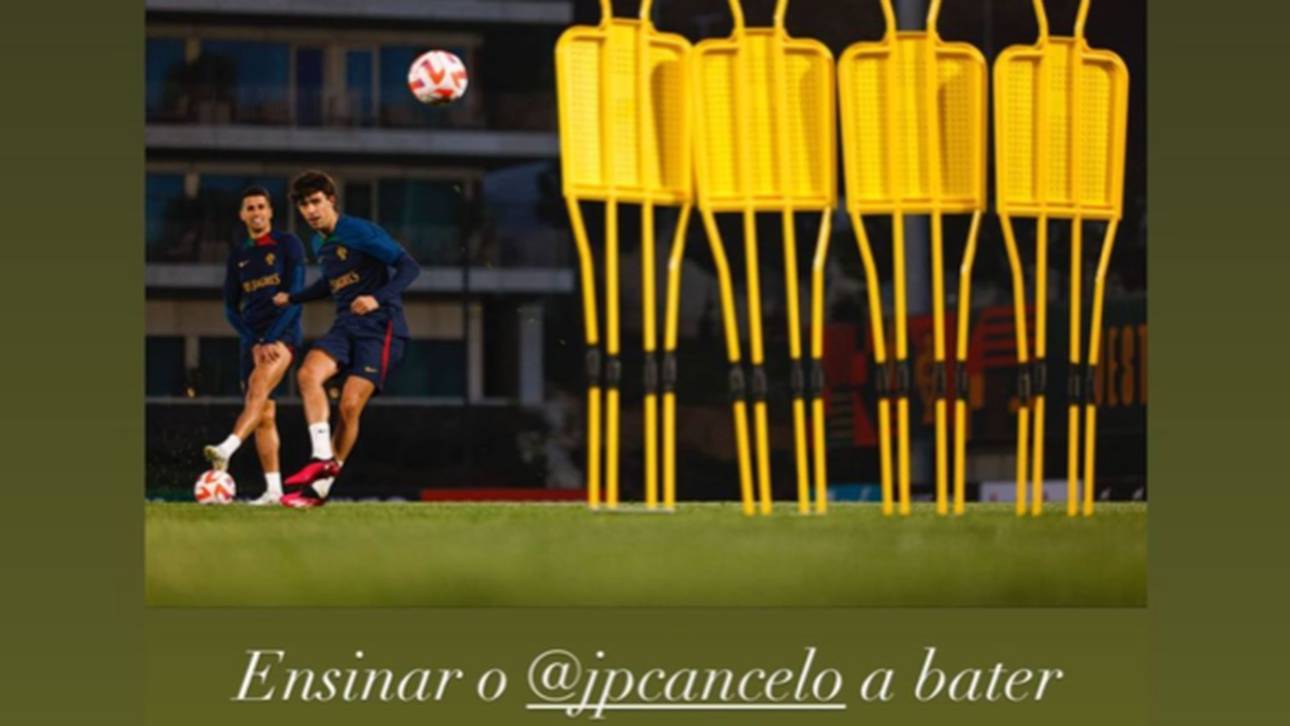 João Félix macht sich auf Instagram über die Freistoßqualitäten von Bayern-Star Cancelo lustig