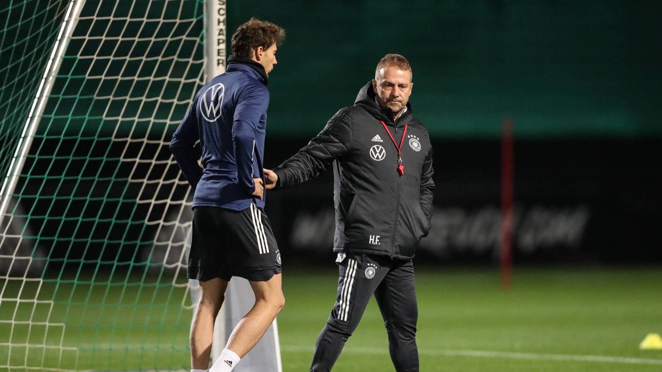 Ehrenvolle Aufgabe für Flick und Goretzka