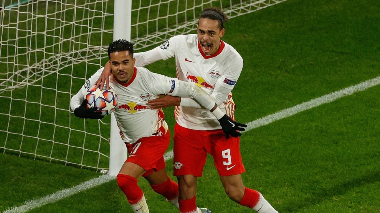 RB Leipzig nimmt Revanche und steht im Achtelfinale
