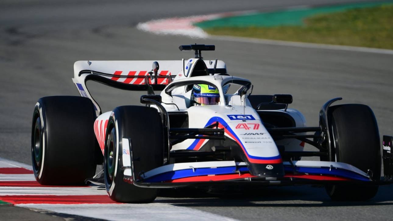 Formel-1-Test: Schumacher-Team Haas verzichtet auf russische Farben