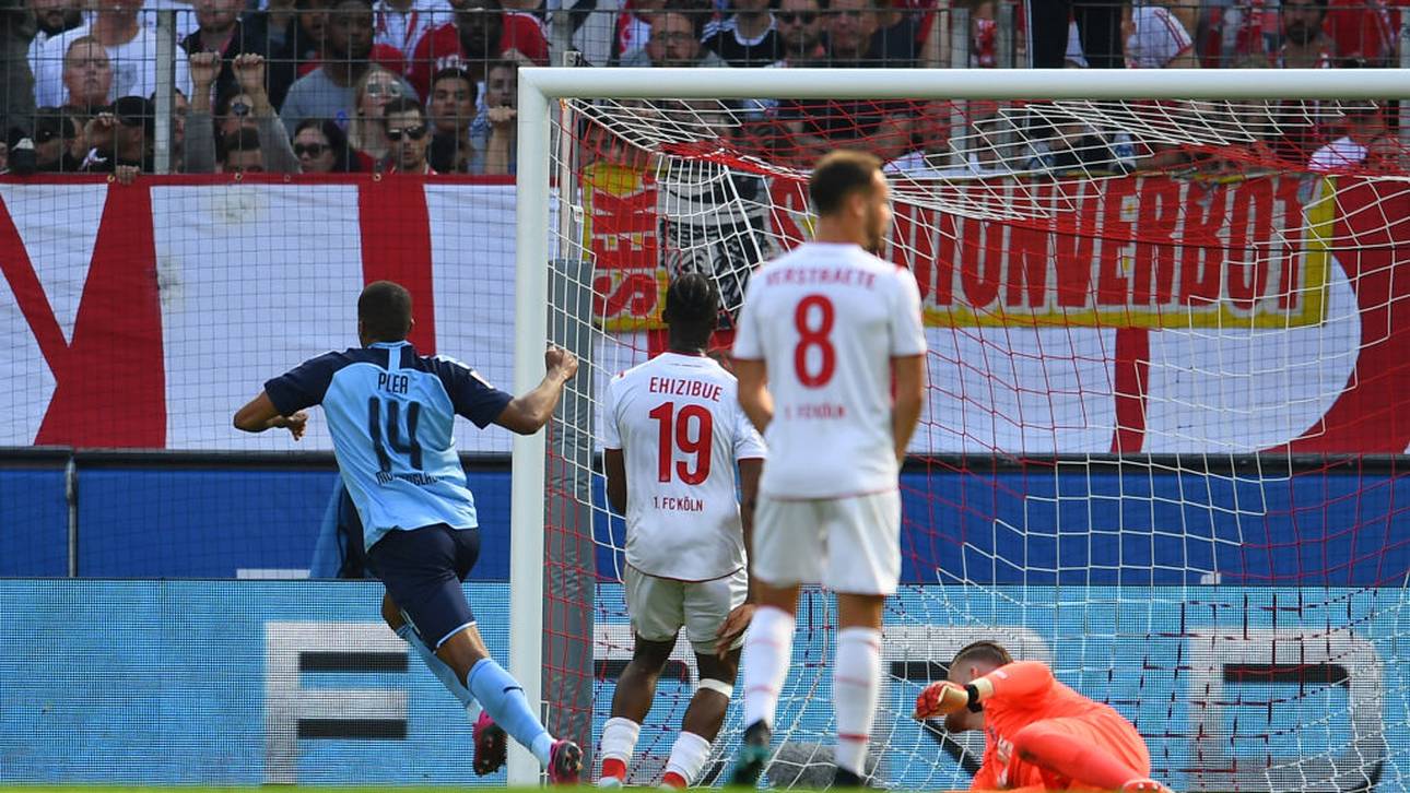 Plea schießt Gladbach zum Derby-Sieg