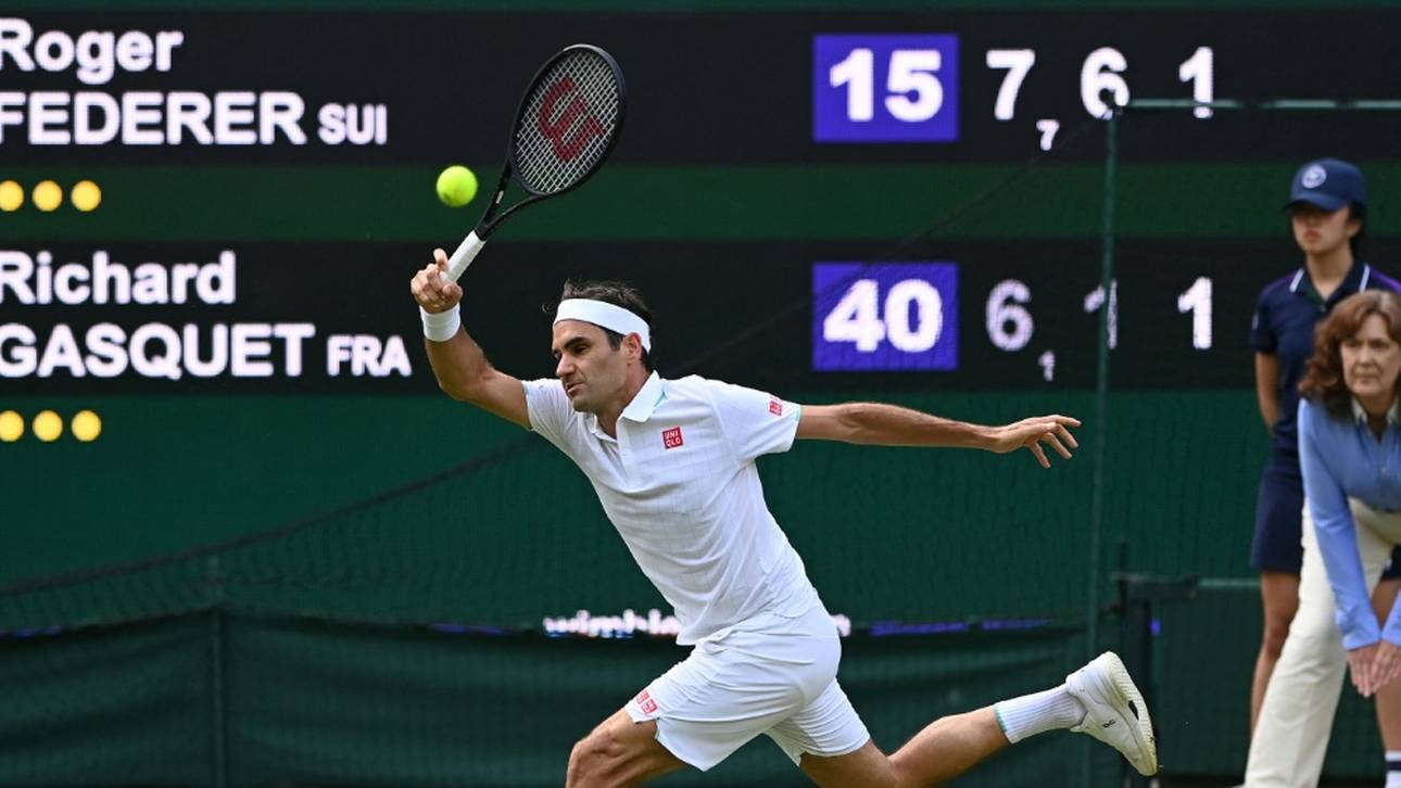 Federer mühelos in Runde drei