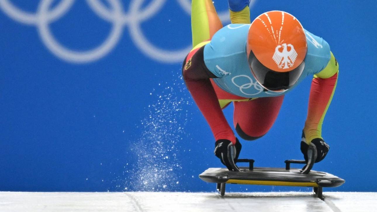 Skeletonis gehen optimistisch in den Olympia-Wettkampf