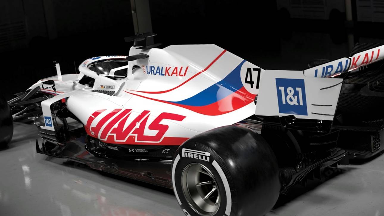 Schumacher in Russland-Farben