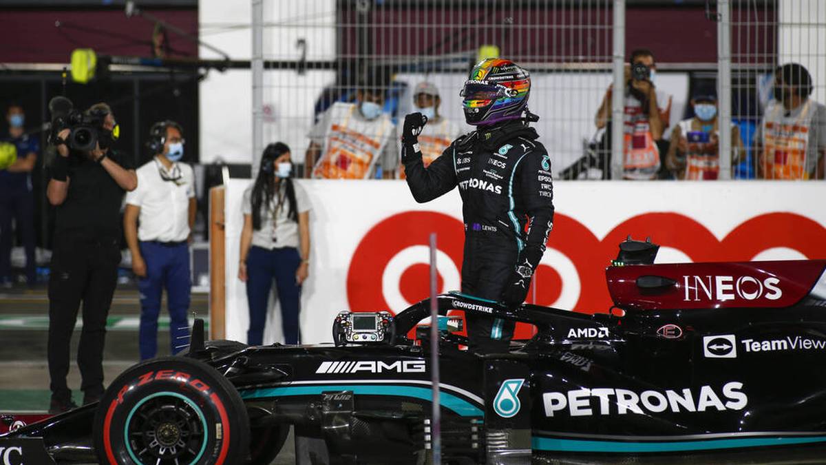Formel 1 in Katar Rennen heute live mit Hamilton und Verstappen im TV, Stream und Ticker
