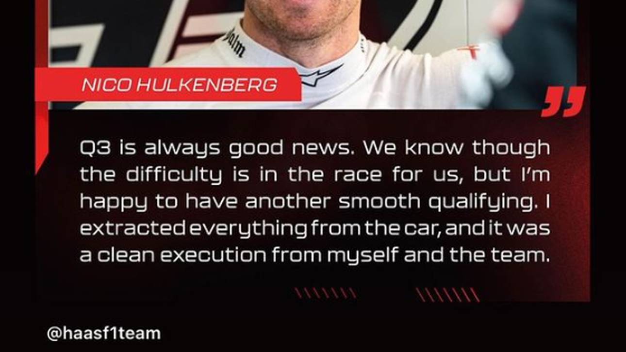 Nico Hülkenberg zeigt sich mit seinem Sprint Shootout in Spielberg mehr als zufrieden