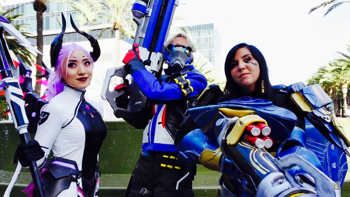 Diese Cosplays sorgten auf dem Gelände für viel Aufsehen.