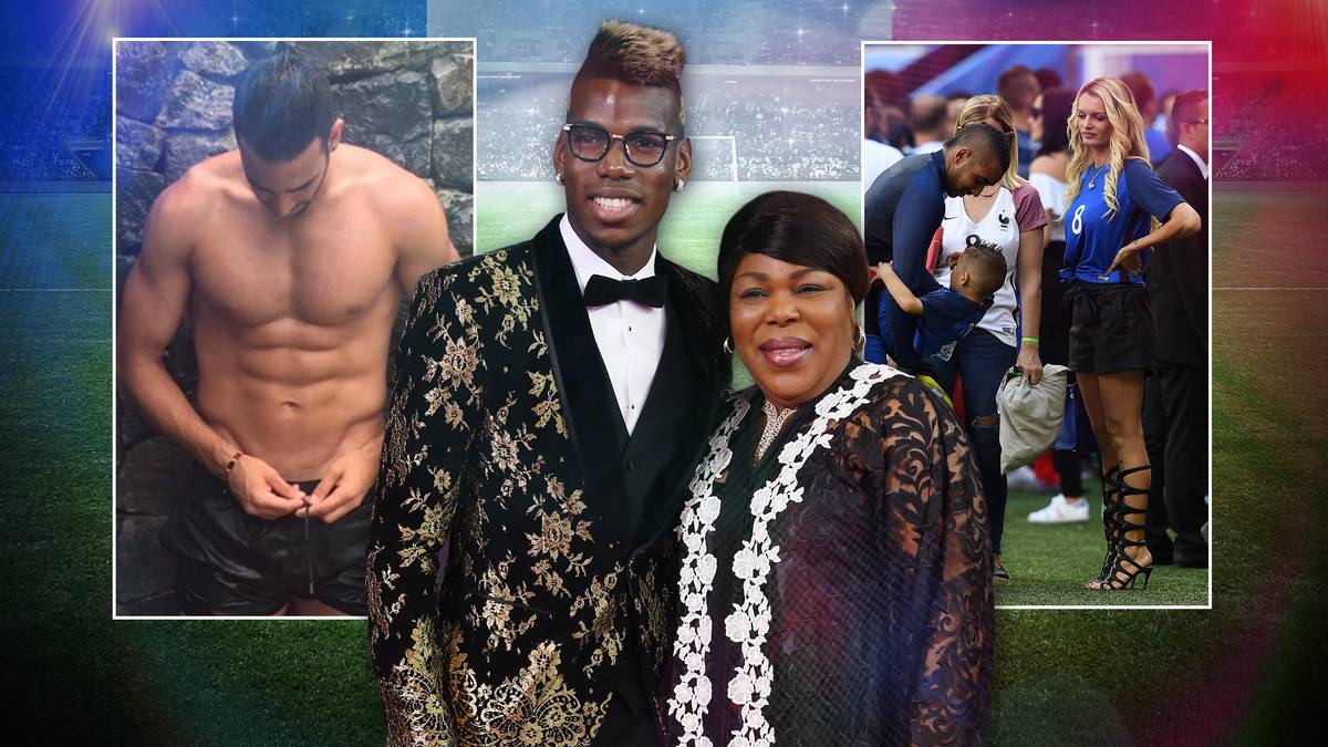 Nicht alle Mitglieder der Equipe Tricolore waren immer nur Fußballer. Manche arbeiteten einst als Hausmeister oder Hemdenverkäufer, einer hat 24 Geschwister und ein anderer wählt die Mama als Abendbegleitung aus. SPORT1 zeigt die private Seite der Franzosen