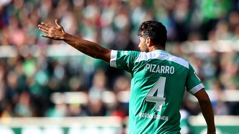 Bundesliga: Werder Bremen schlägt SV Meppen - Pizarro mit Doppelpack