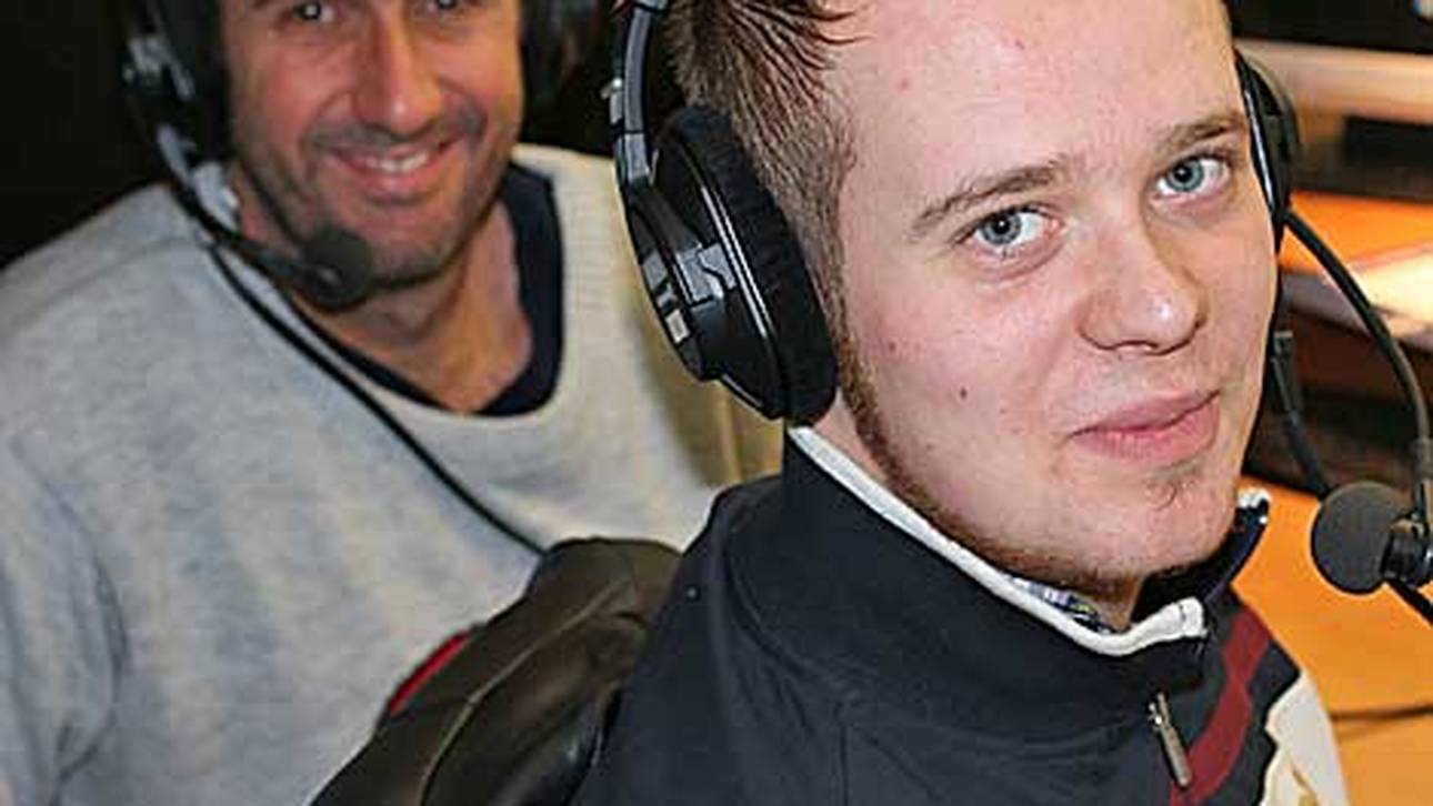 Max Hopp Elmar Paulke Darts-WM Kommentatorenkabine