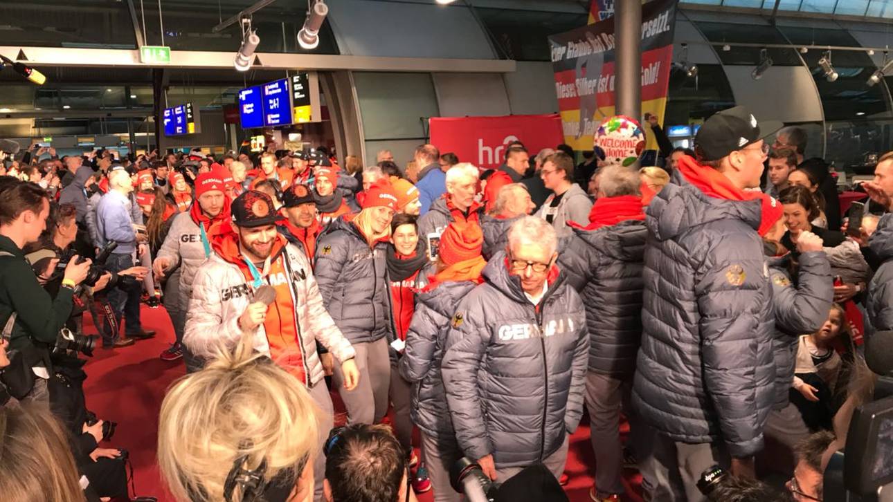 Emotionaler Empfang für „Team D“