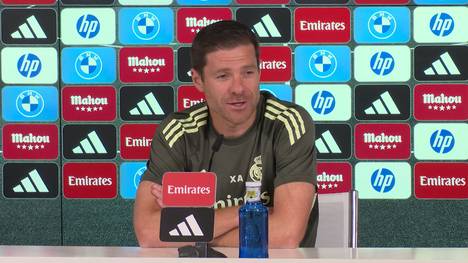 Real-Madrid-Trainer Xabi Alonso spricht über die Rolle von Vinicius Jr. und mögliche Transfers in der nächsten Zeit.