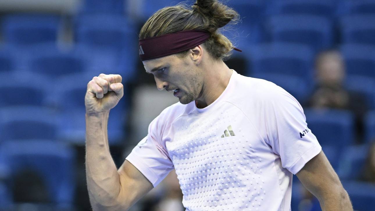 Starker Zverev macht Duell mit Djokovic perfekt