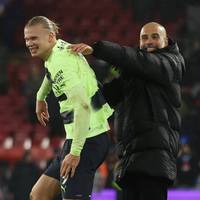 City-Taktik? Guardiola: "Nimm Haaland und schieß fünf Tore"