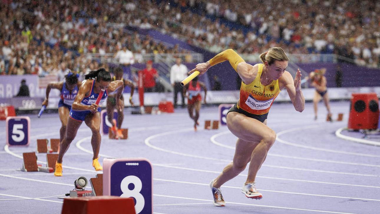 Alexandra Burghardt startete an der Position 1 in der deutschen Staffel