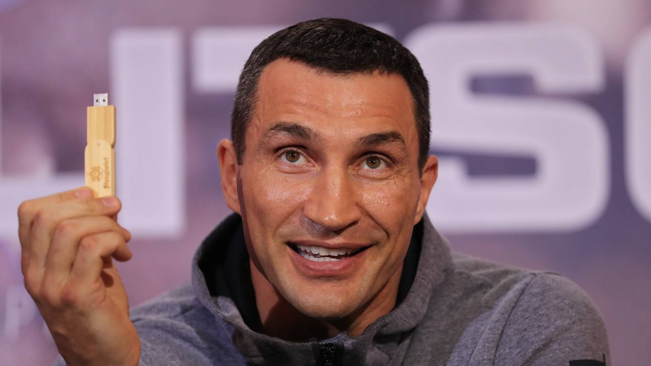 Klitschkos irre Aktion mit USB-Stick