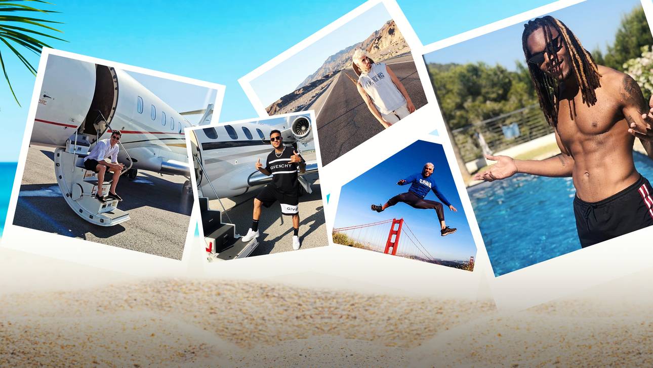 So kurios urlauben die Bayern-Stars