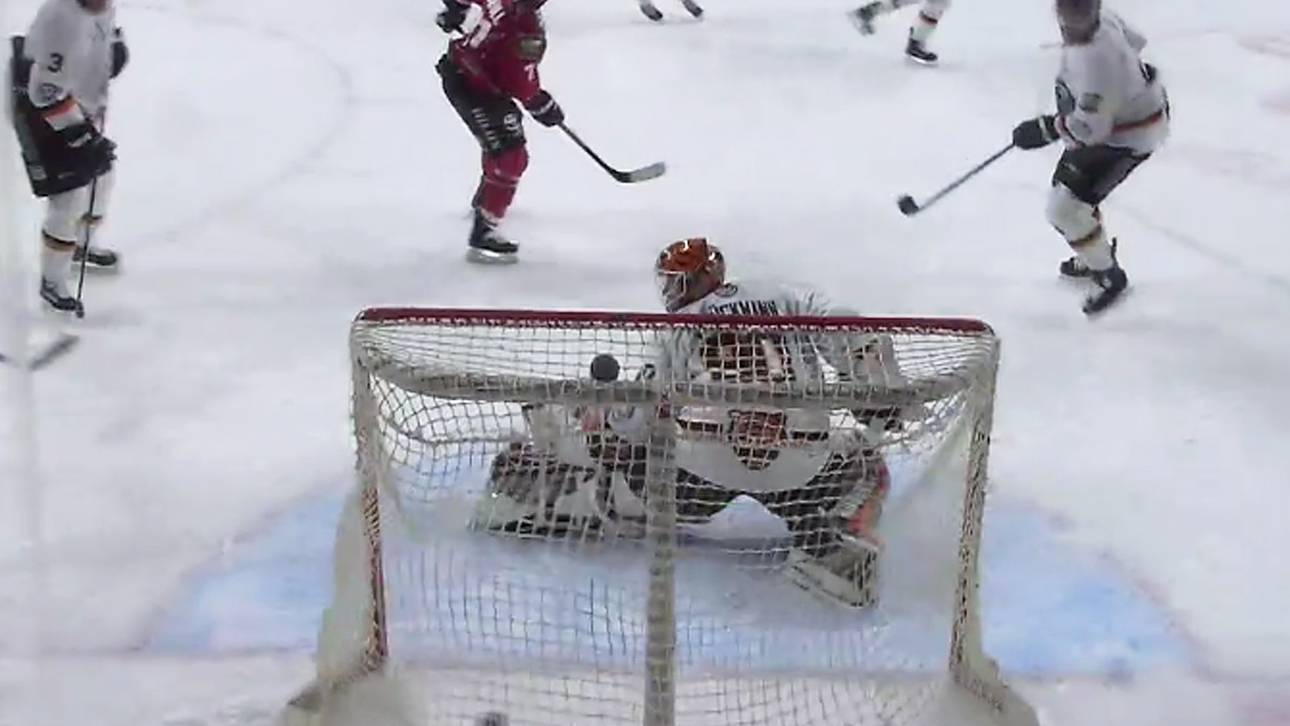 Haie wehren ersten Matchball ab