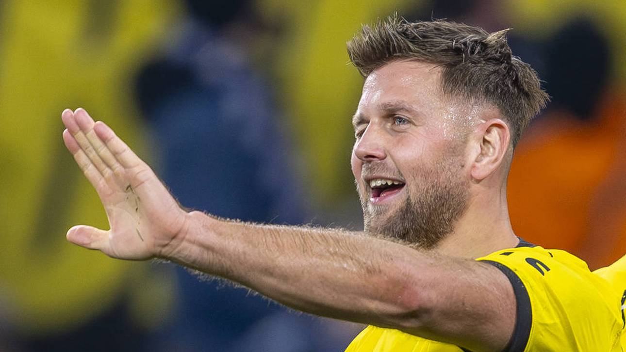 Füllkrug lässt die Muskeln spielen