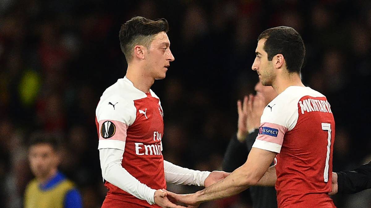 FC ARSENAL: Der frühere Dortmunder Bundesliga-Profi Henrikh Mkhitaryan verlässt den FC Arsenal nach anderthalb Jahren und wechselt zu AS Rom in die italienische Serie A. Die Gunners leihen den armenischen Nationalspieler für ein Jahr an die Roma aus