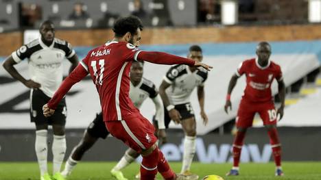 Mohamed Salah rettete dem FC Liverpool beim FC Fulham zumindest einen Punkt