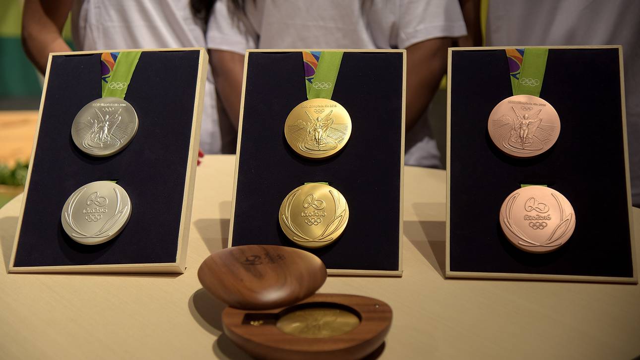 Olympia-Medaillen in Rio vorgestellt