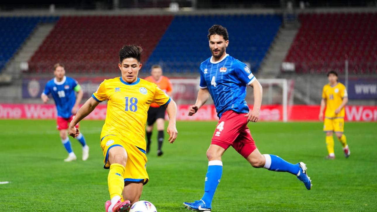 Dastan Satpaev spielte bereist dreimal für Kasachstan